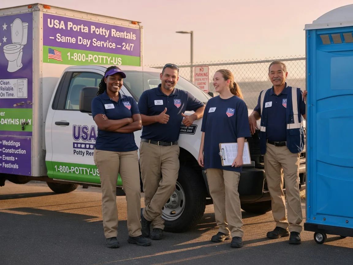 Porta Potty Rental company in Centerport, PA